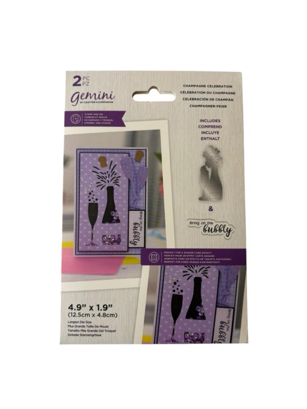 40 New Gemini Crafter’s Companion Stamp & Die Sets Birthday Craft Lot - Picture 5 of 11